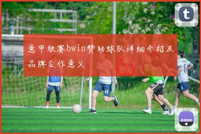 意甲联赛bwin赞助球队详细介绍及品牌合作意义